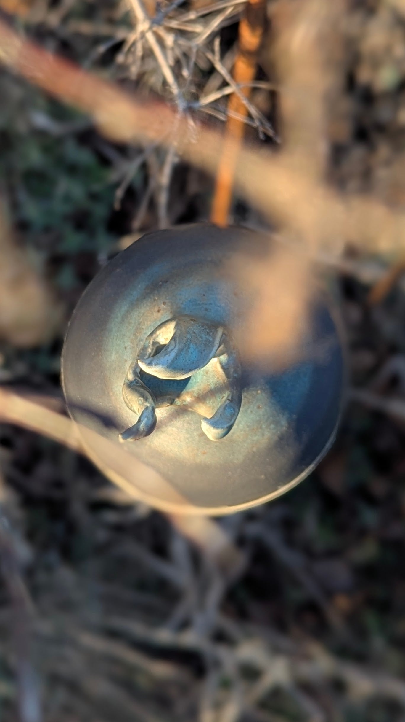 Trädgårdstopp i keramik